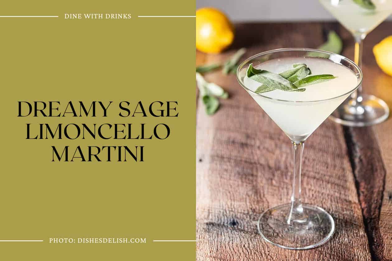 Dreamy Sage Limoncello Martini