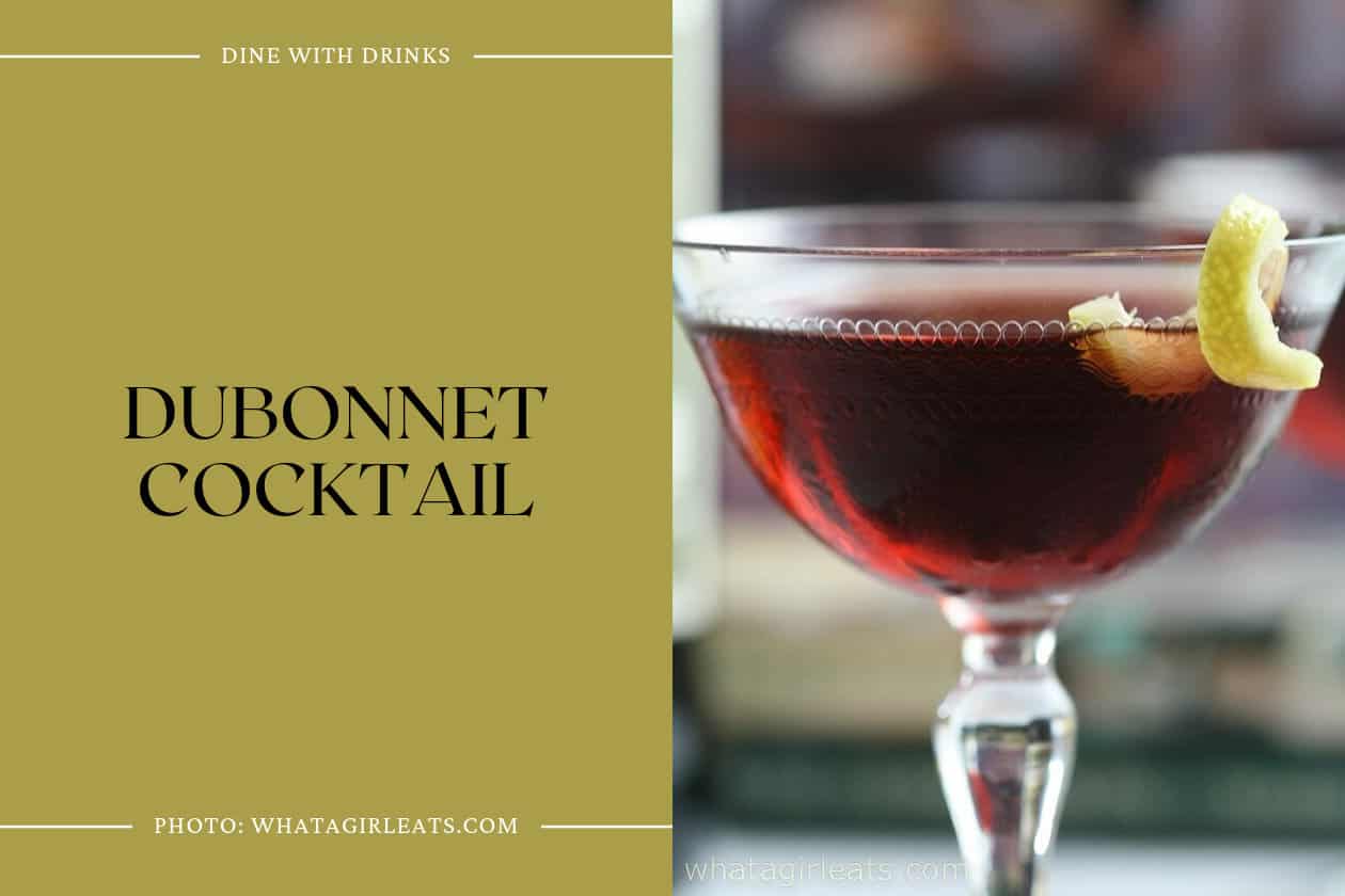 Dubonnet Cocktail Dubonnet Cocktail
