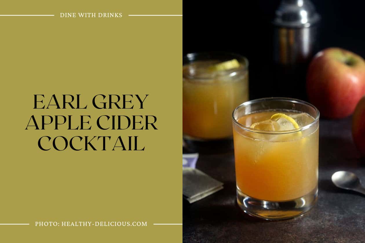 Earl Grey Apple Cider Cocktail