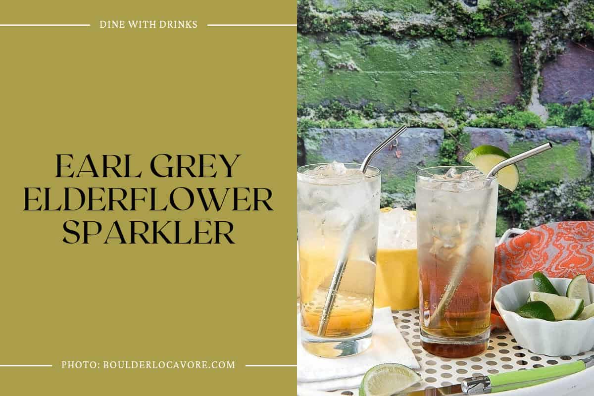 Earl Grey Elderflower Sparkler