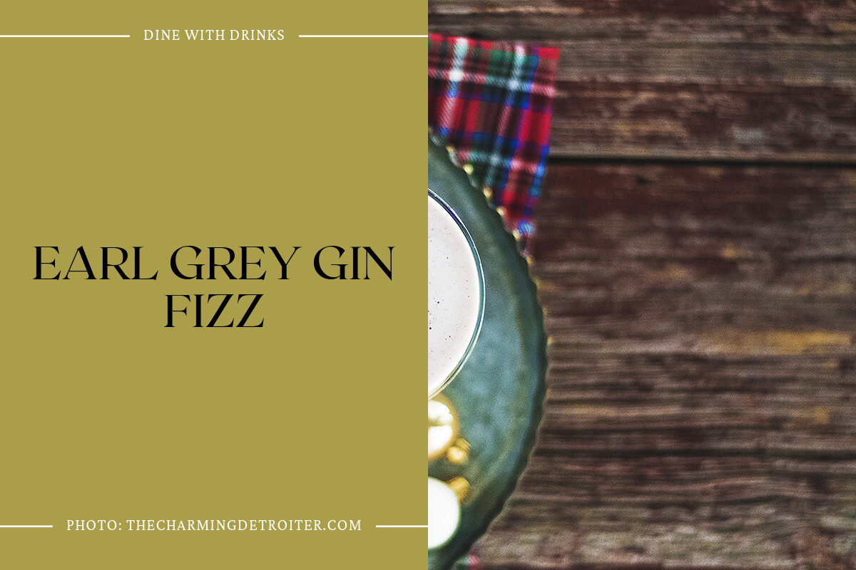 Earl Grey Gin Fizz