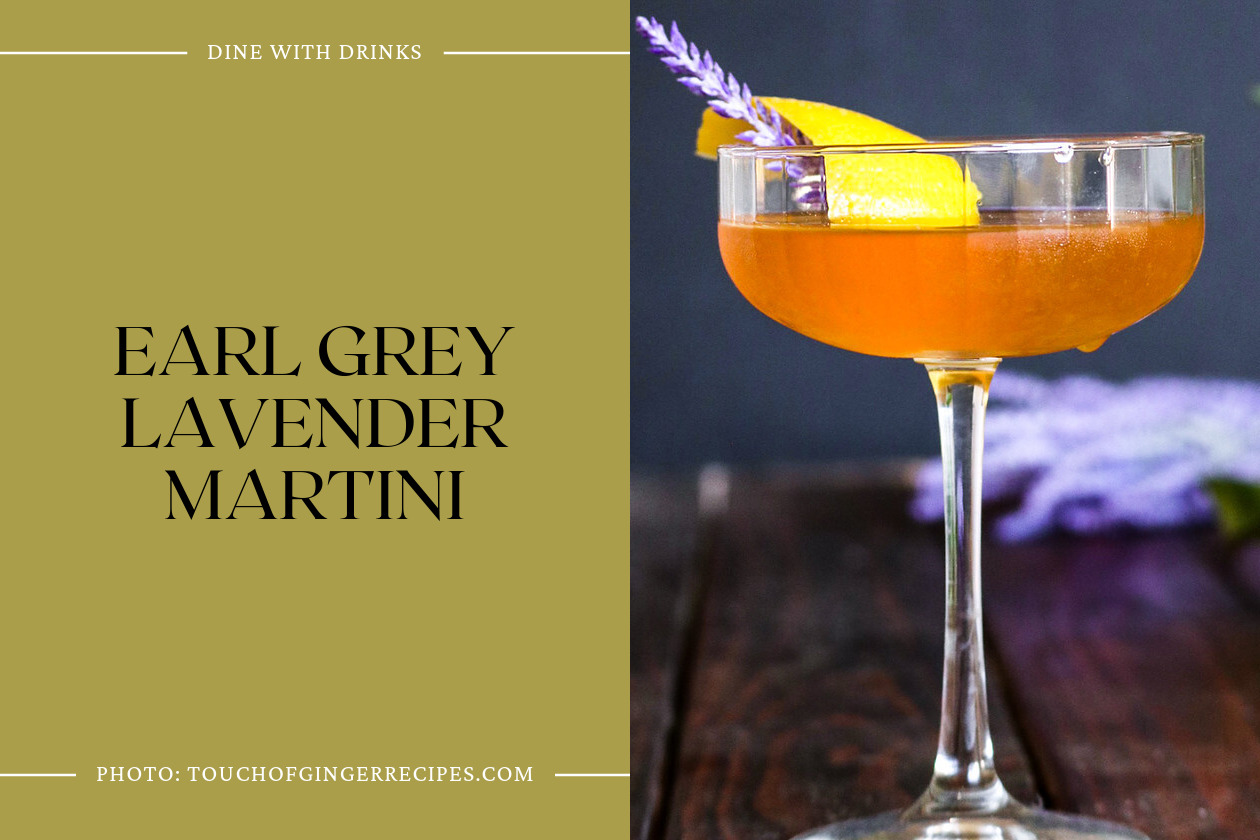 Earl Grey Lavender Martini