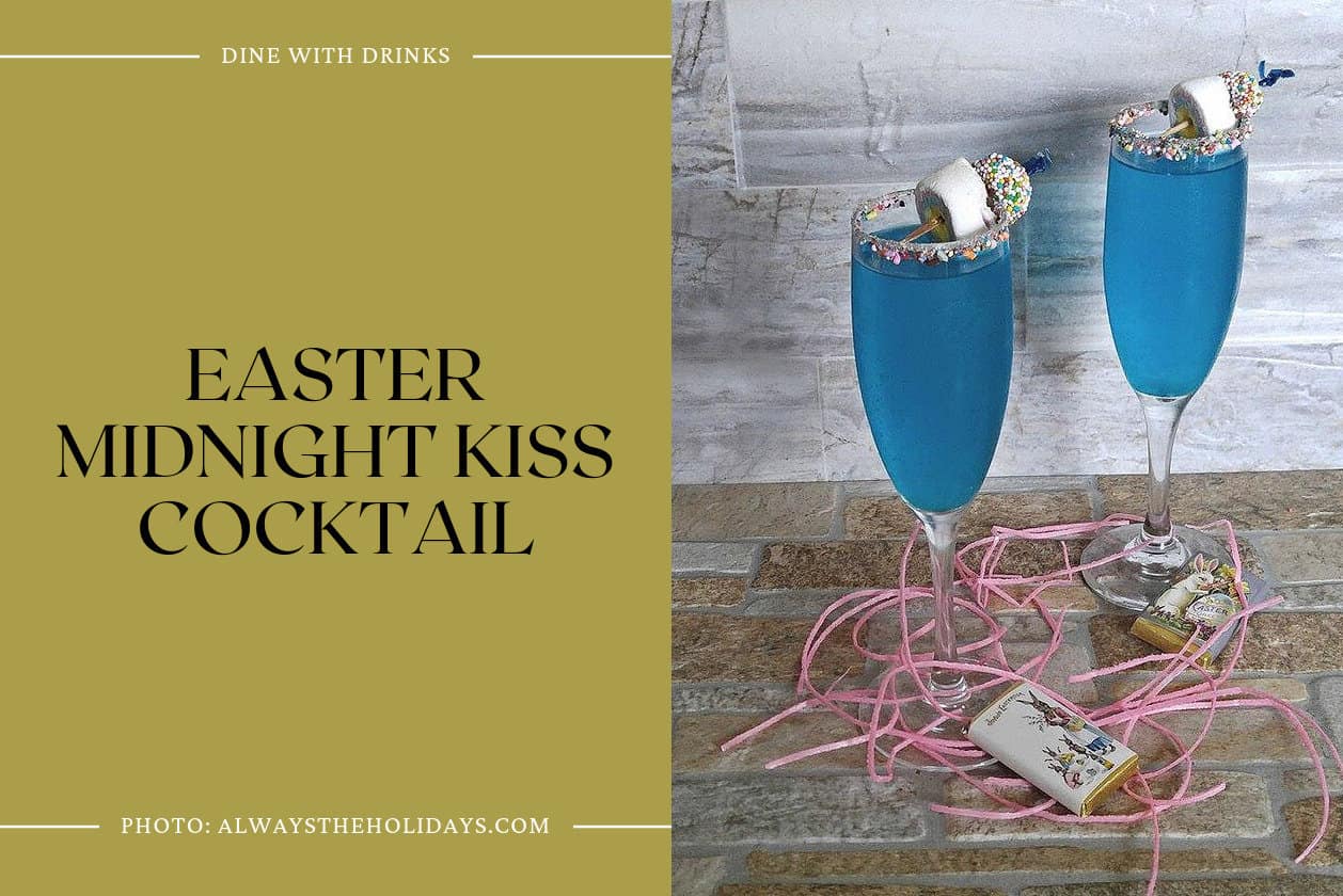 Easter Midnight Kiss Cocktail