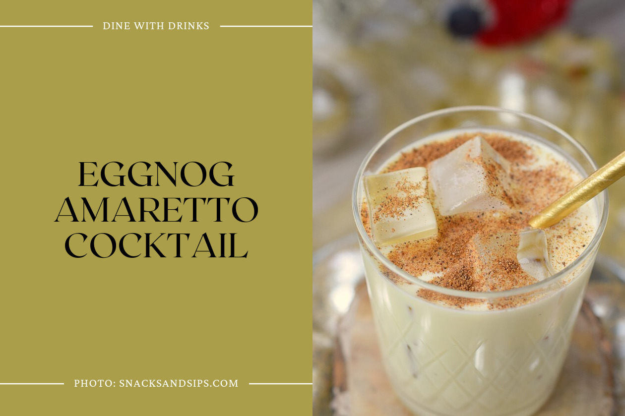 Eggnog Amaretto Cocktail