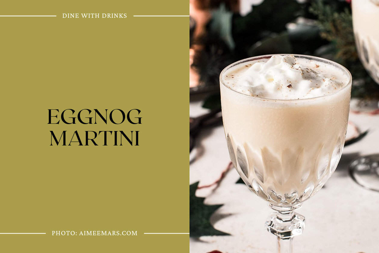 Eggnog Martini