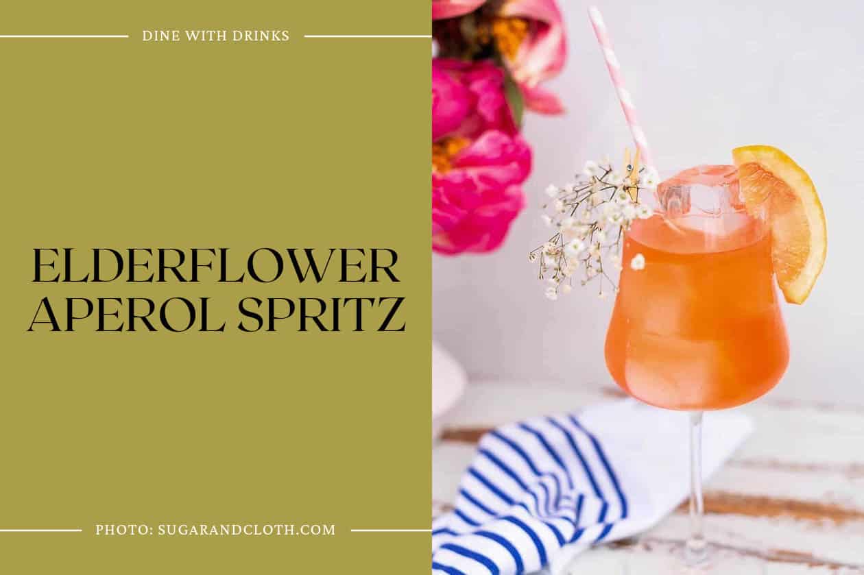 Elderflower Aperol Spritz