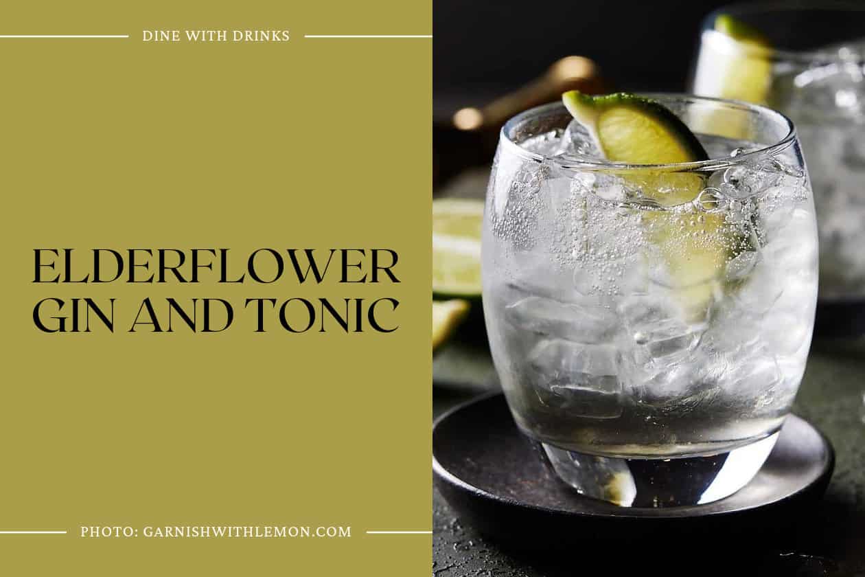 Elderflower Gin And Tonic