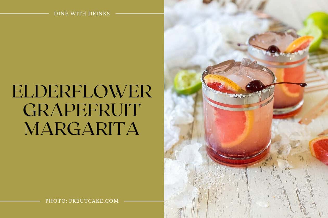 Elderflower Grapefruit Margarita