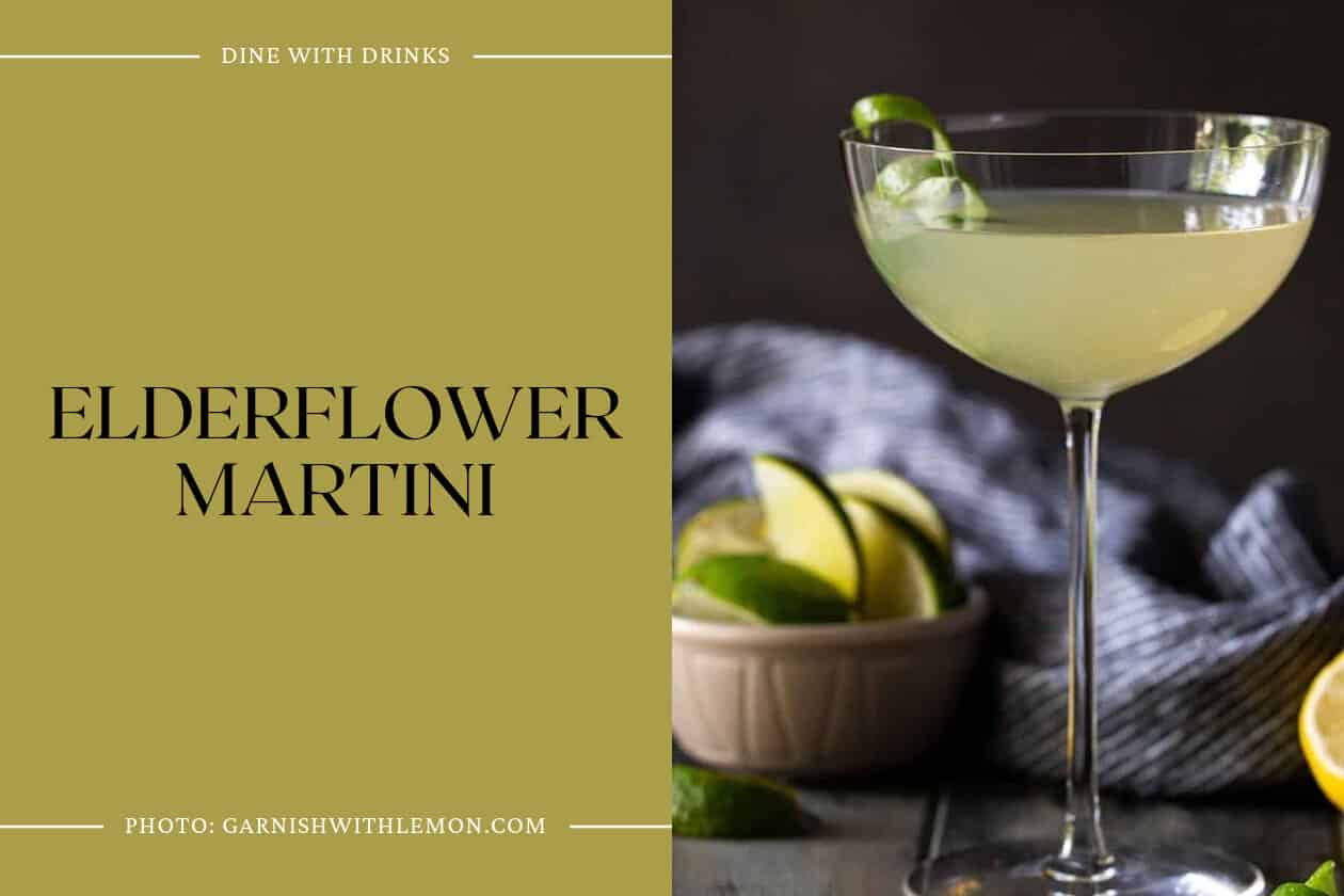 Elderflower Martini