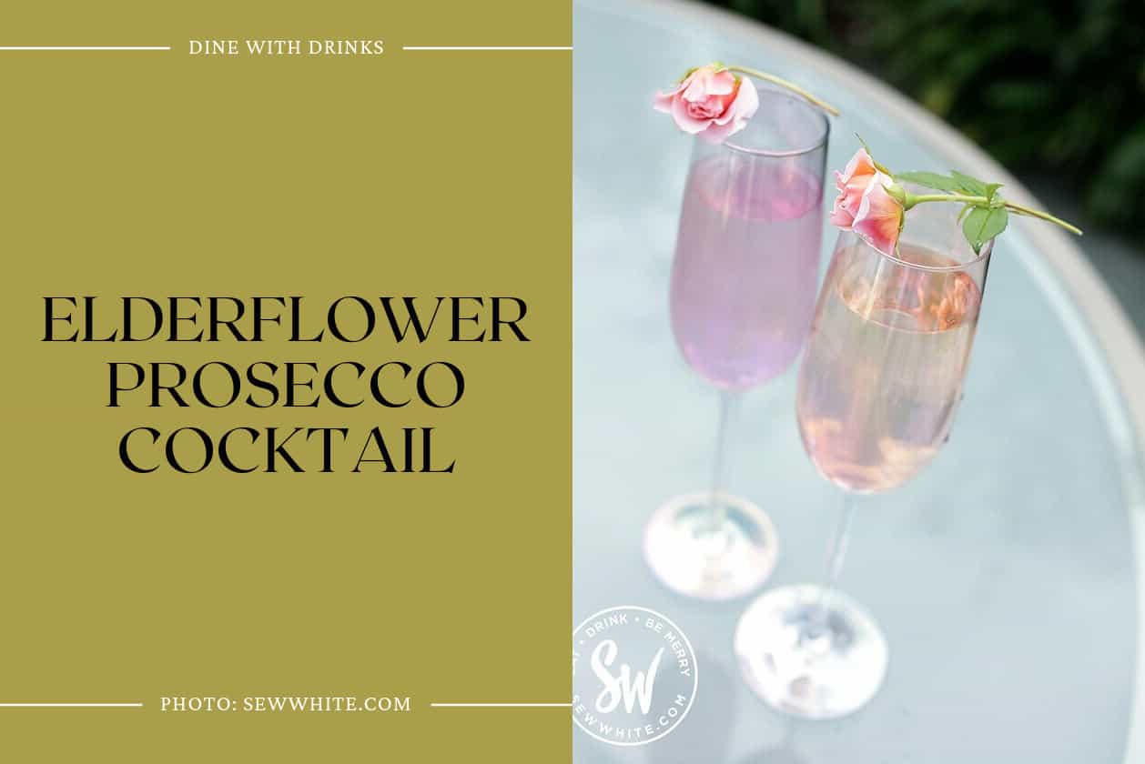 Elderflower Prosecco Cocktail
