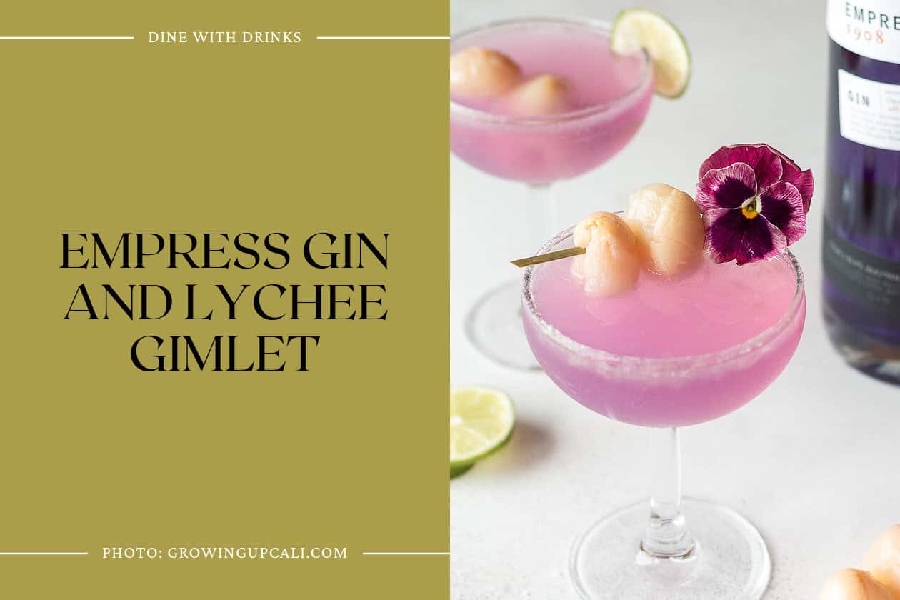 Empress Gin And Lychee Gimlet