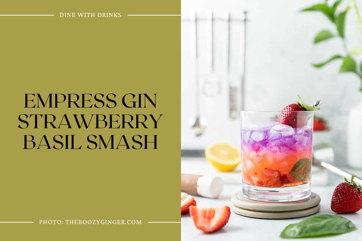 Empress Gin Strawberry Basil Smash