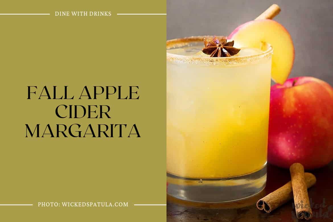Fall Apple Cider Margarita