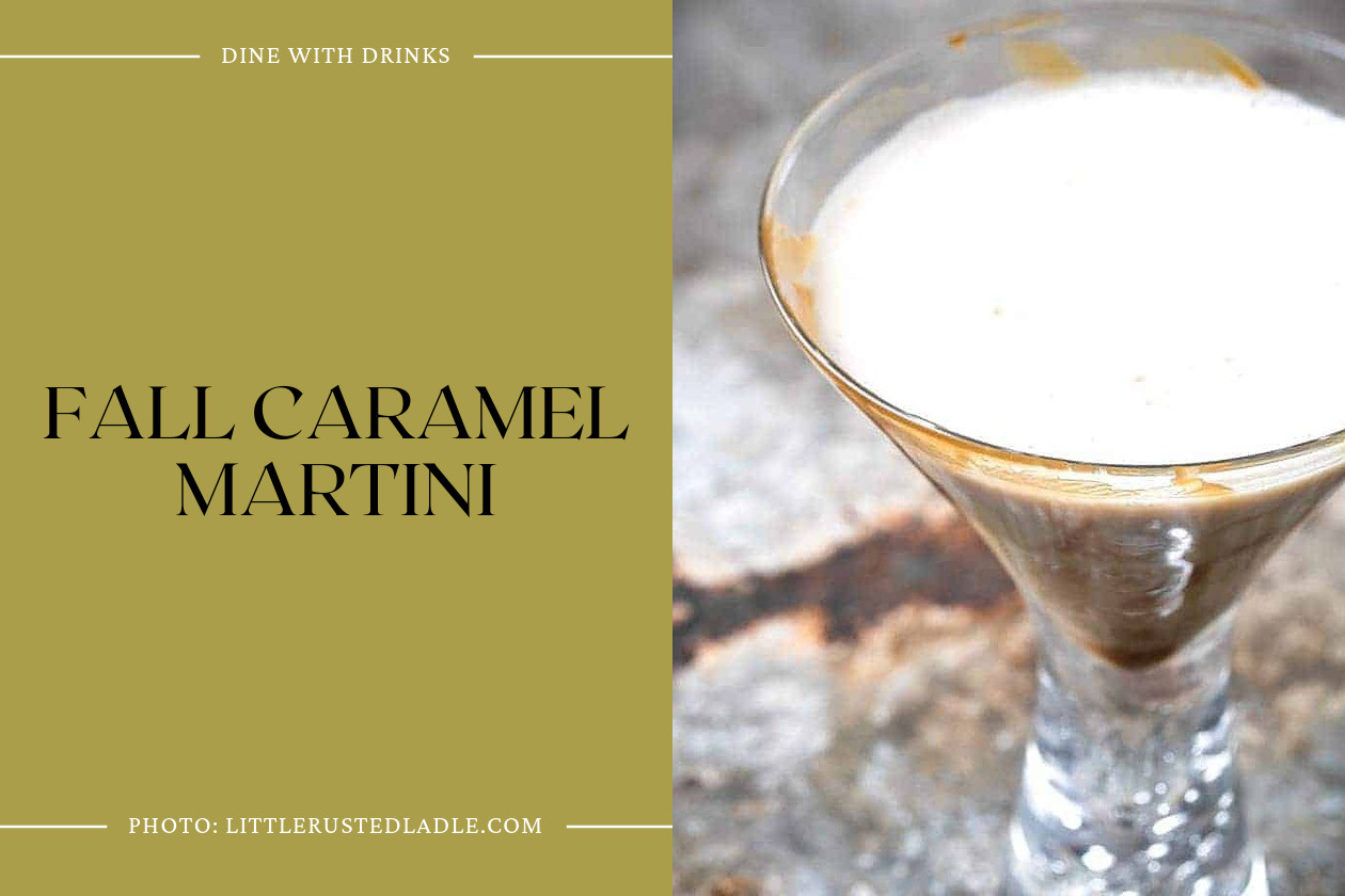 Fall Caramel Martini