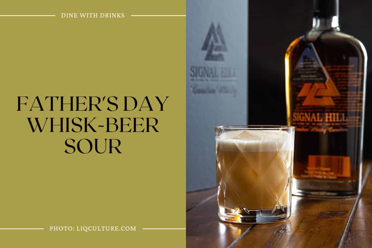 Father's Day Whisk-Beer Sour