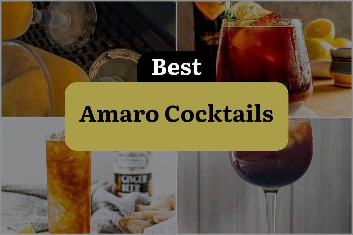 18 Amaro Cocktails That Will Amaze Your Taste Buds!