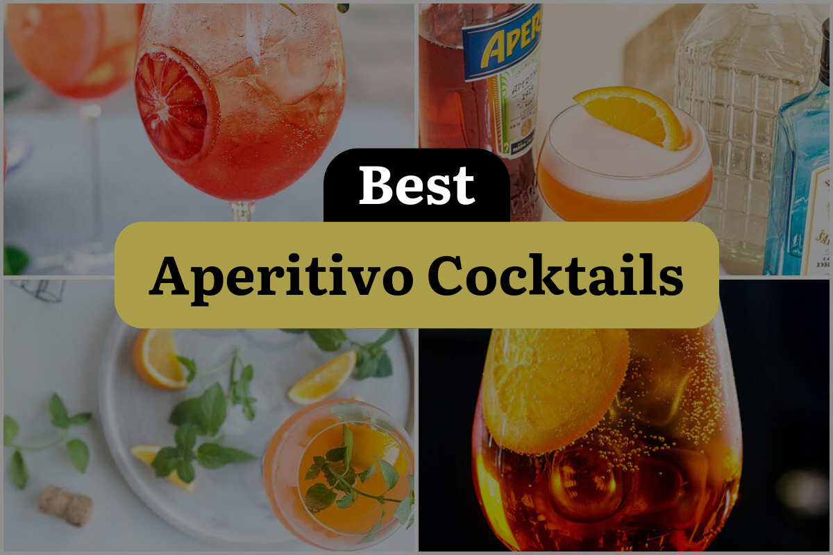 25 Aperitivo Cocktails To Kickstart Your Happy Hour