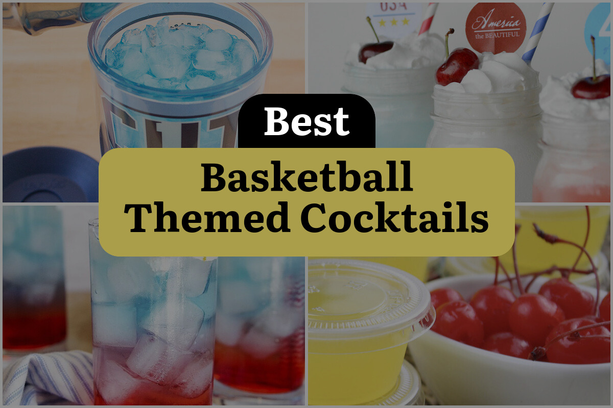 5 Basketball Themed Cocktails To Slam Dunk Your Taste Buds