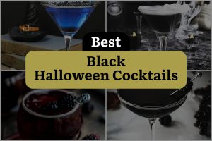 36 Best Black Halloween Cocktails
