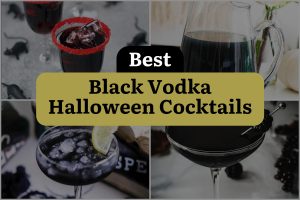 18 Black Vodka Halloween Cocktails To Spook Up Your Party!