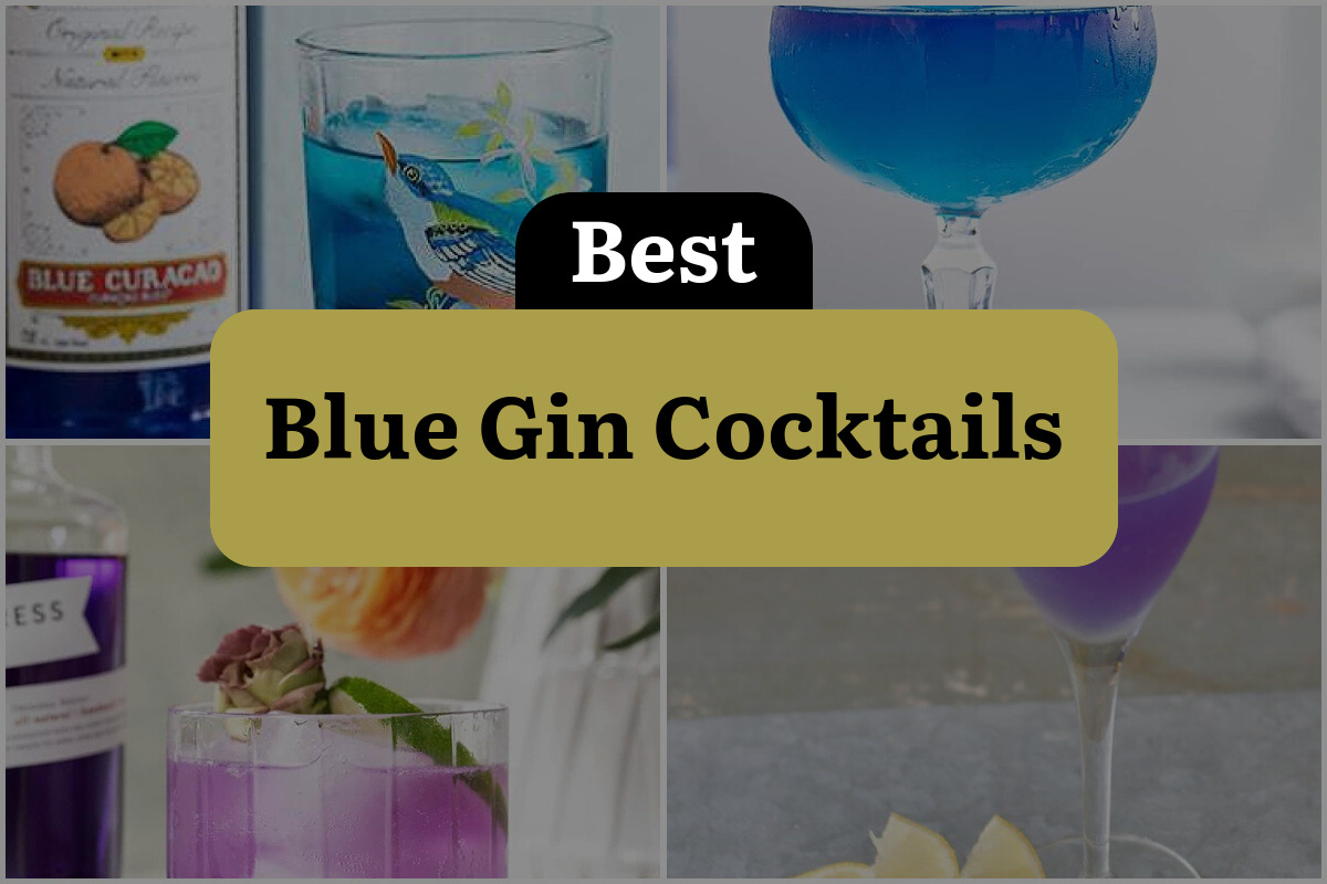 11 Blue Gin Cocktails To Make Waves At Your Next Party!