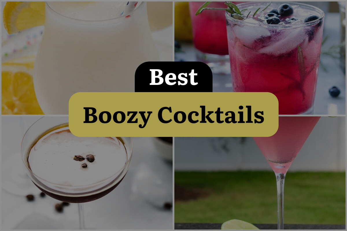 35 Boozy Cocktails That Will Shake Up Your Party!