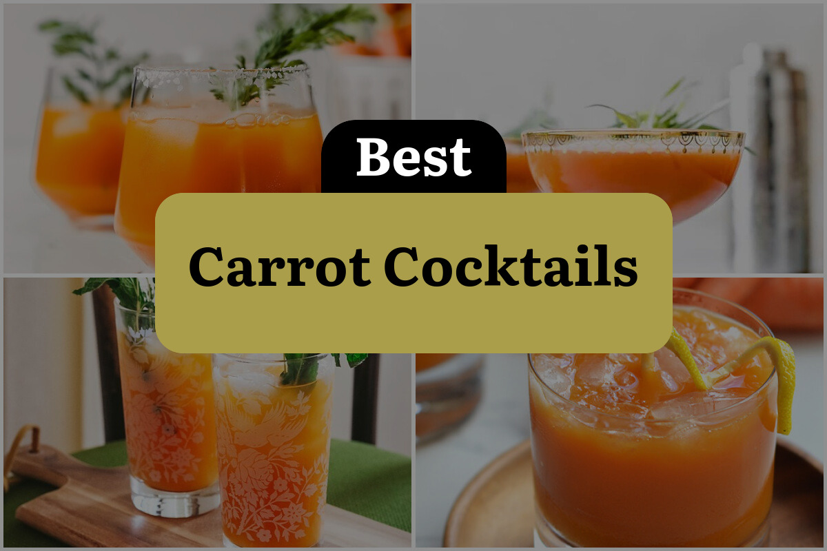 17 Carrot Cocktails To Make Bugs Bunny Jealous
