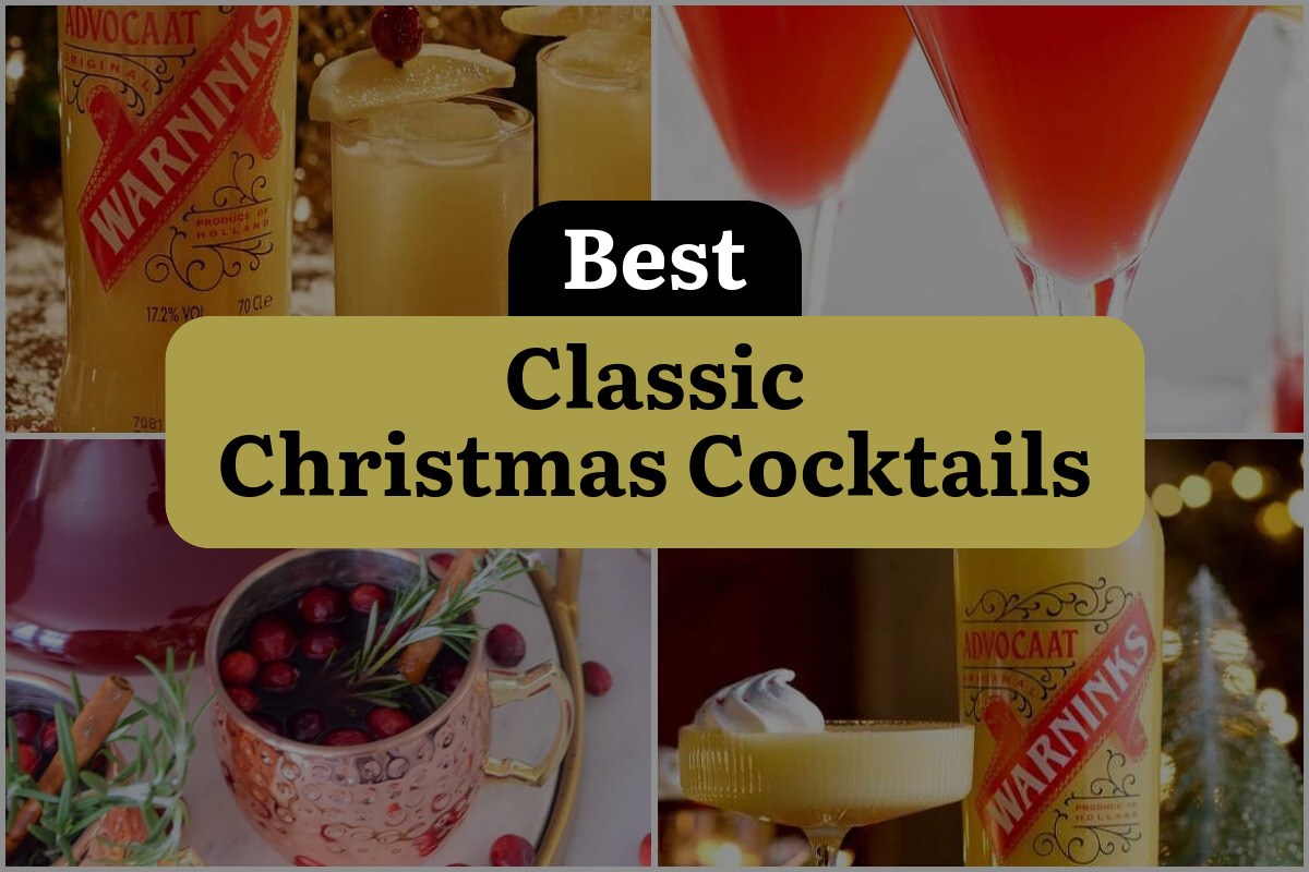 23 Classic Christmas Cocktails To Get You Merrily Tipped!