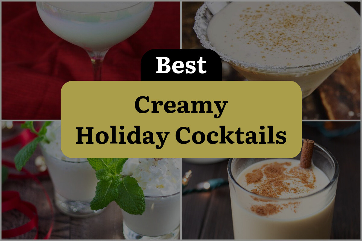 37 Creamy Holiday Cocktails That'll Make You Melt With Joy!