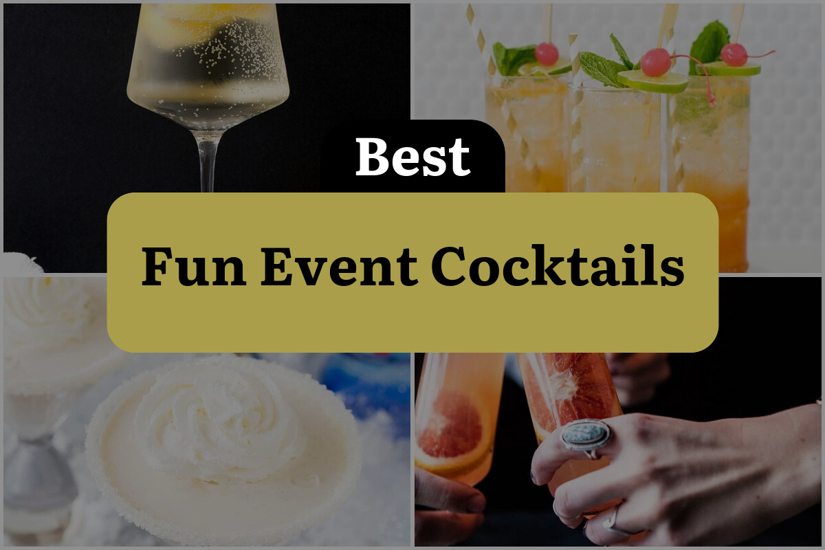 27 Fun Event Cocktails To Shake Up Your Next Party!