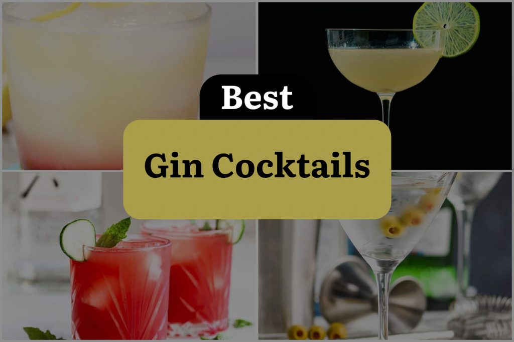 36 Best Gin Cocktails to Shake Up Happy Hour | DineWithDrinks