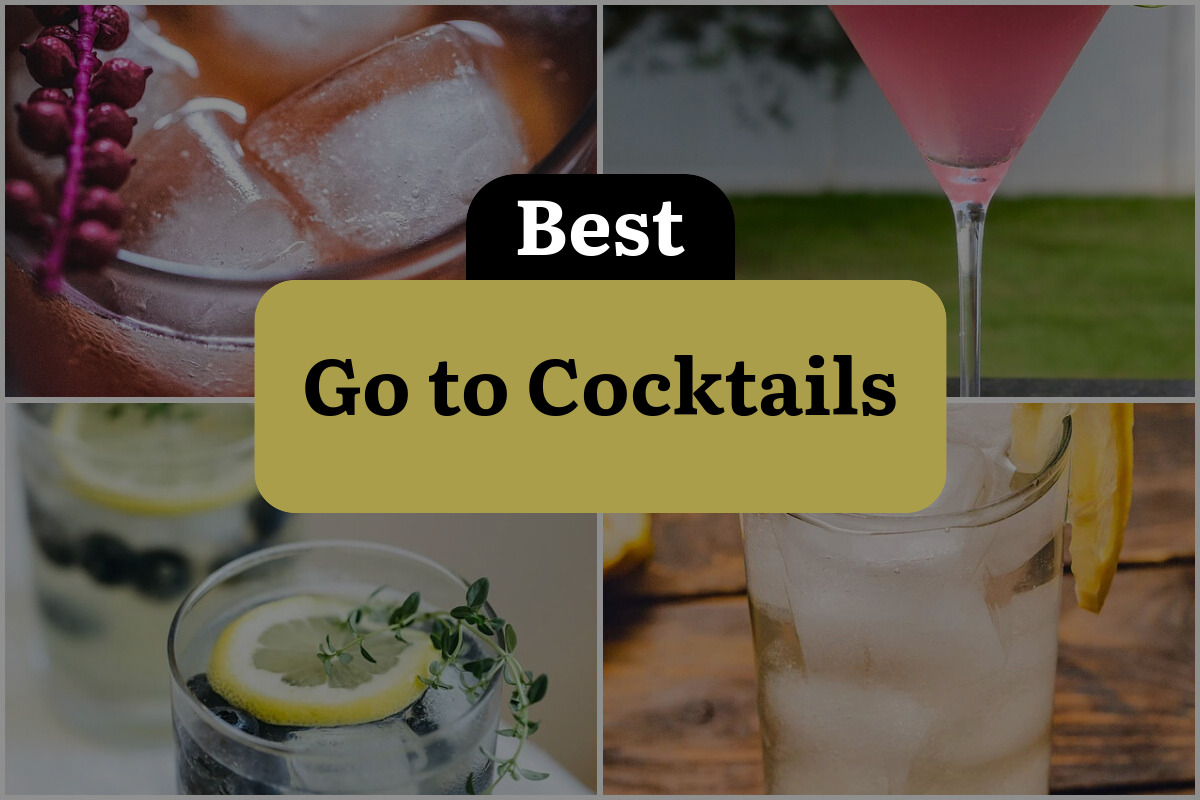 31 Best Go To Cocktails