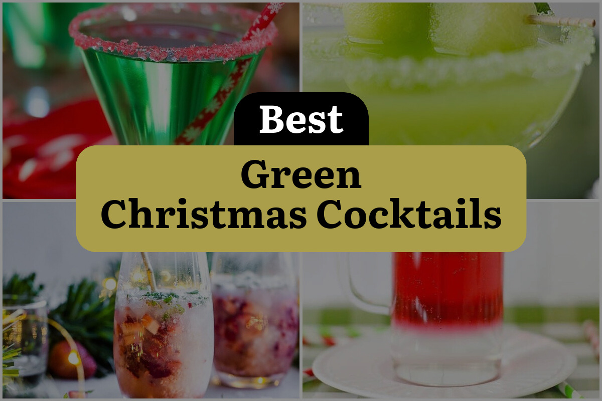 11 Green Christmas Cocktails To Jingle Your Bells