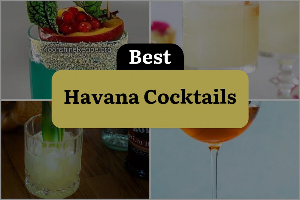 15 Havana Cocktails to Transport You to the Tropics | DineWithDrinks