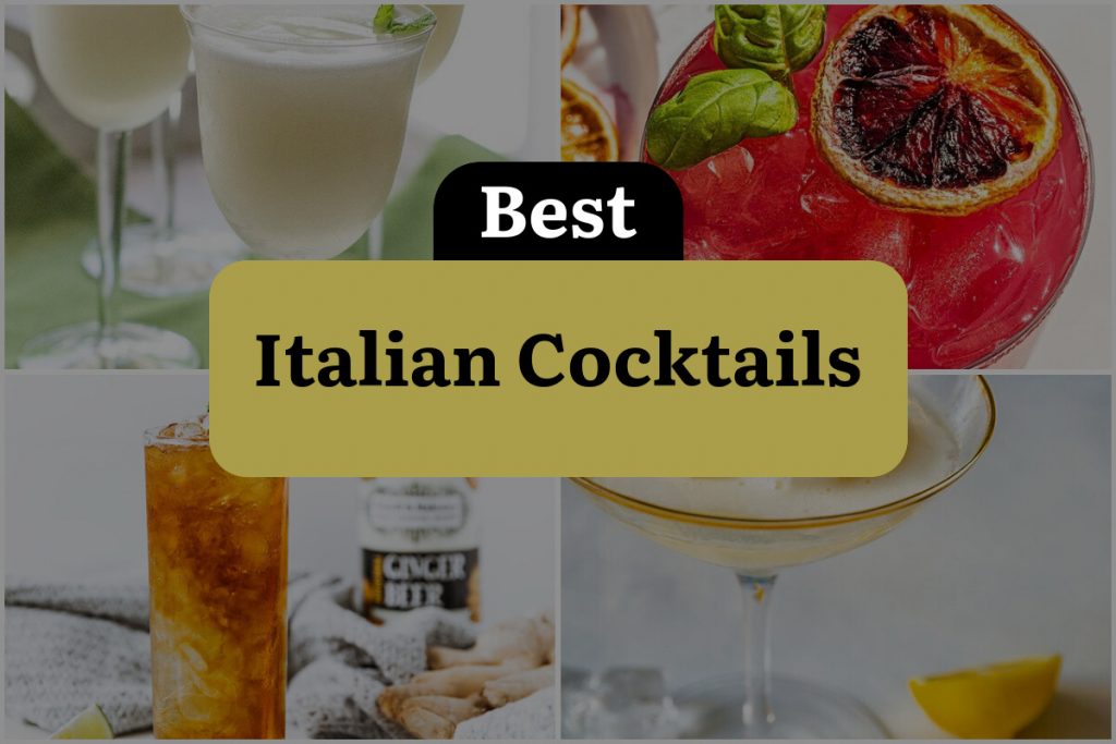 26 Italian Cocktails Thatll Make You Say Saluti Dinewithdrinks