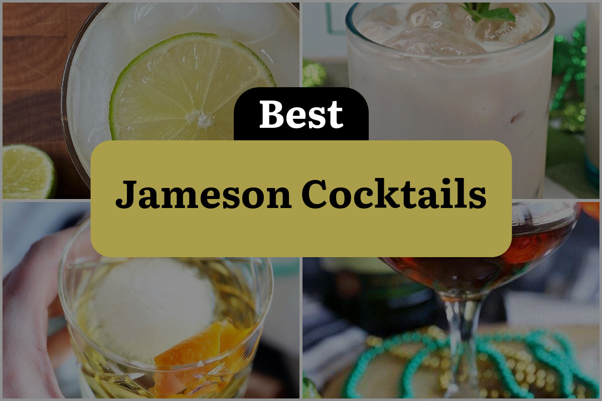 28 Jameson Cocktails To Shake Up Your Happy Hour!