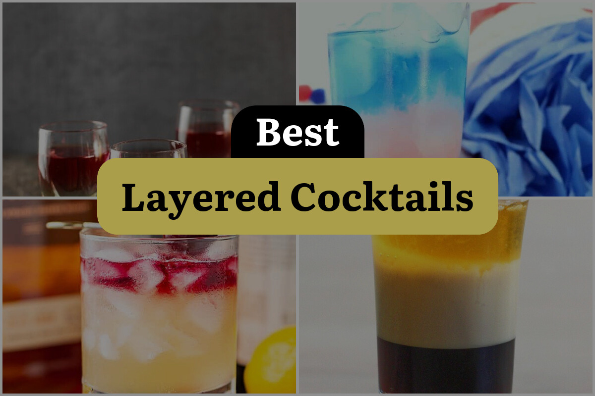 30 Best Layered Cocktails