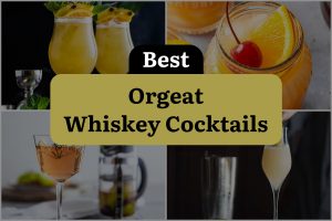 12 Best Orgeat Whiskey Cocktails To Jazz Up Your Night!