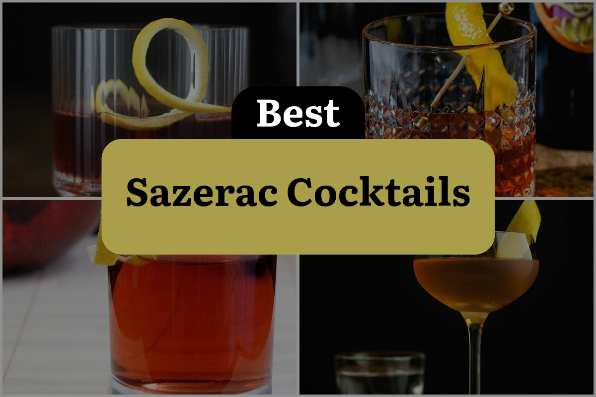 8 Sazerac Cocktails To Shake Up Your Cocktail Game!