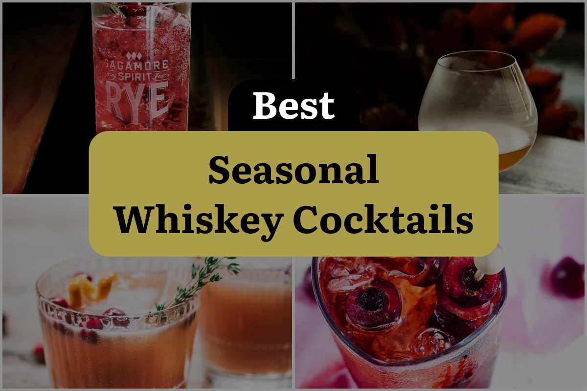 26 Best Seasonal Whiskey Cocktails To Warm Up Your Nights!