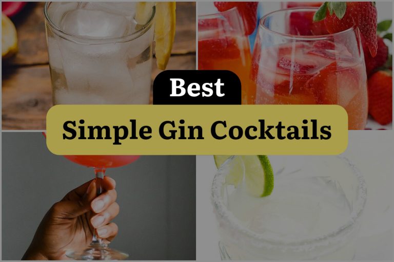 21 Simple Gin Cocktails to Shake (or Stir) Up Your Night! | DineWithDrinks