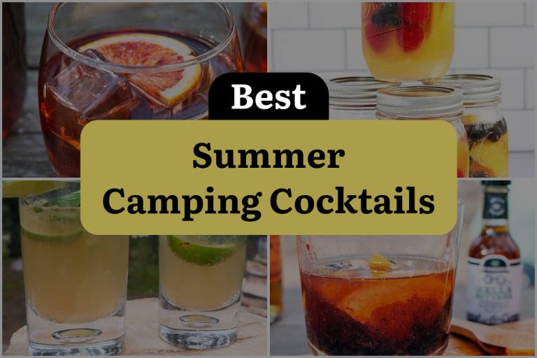 33 Summer Camping Cocktails to Take Your Trip Up a Notch DineWithDrinks
