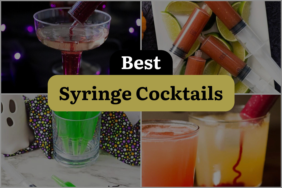 31 Syringe Cocktails To Inject Some Fun Into Your Happy Hour!