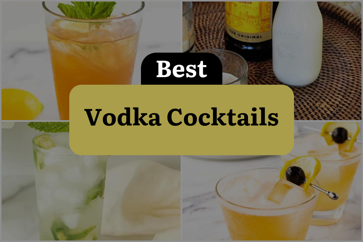 30 Vodka Cocktails That Will Shake Up Your Night!