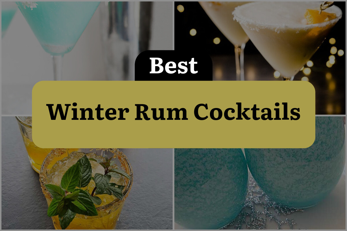 34 Winter Rum Cocktails That Will Warm Up Your Soul