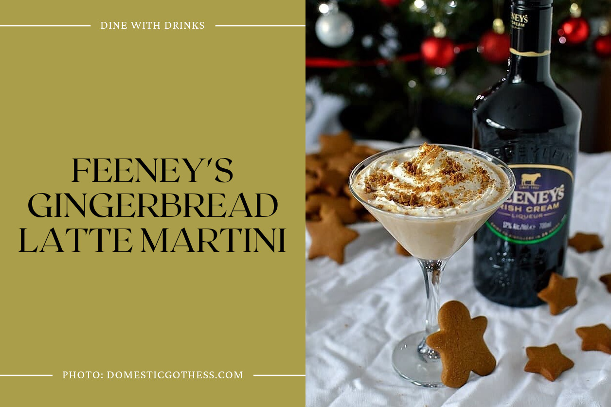 Feeney's Gingerbread Latte Martini