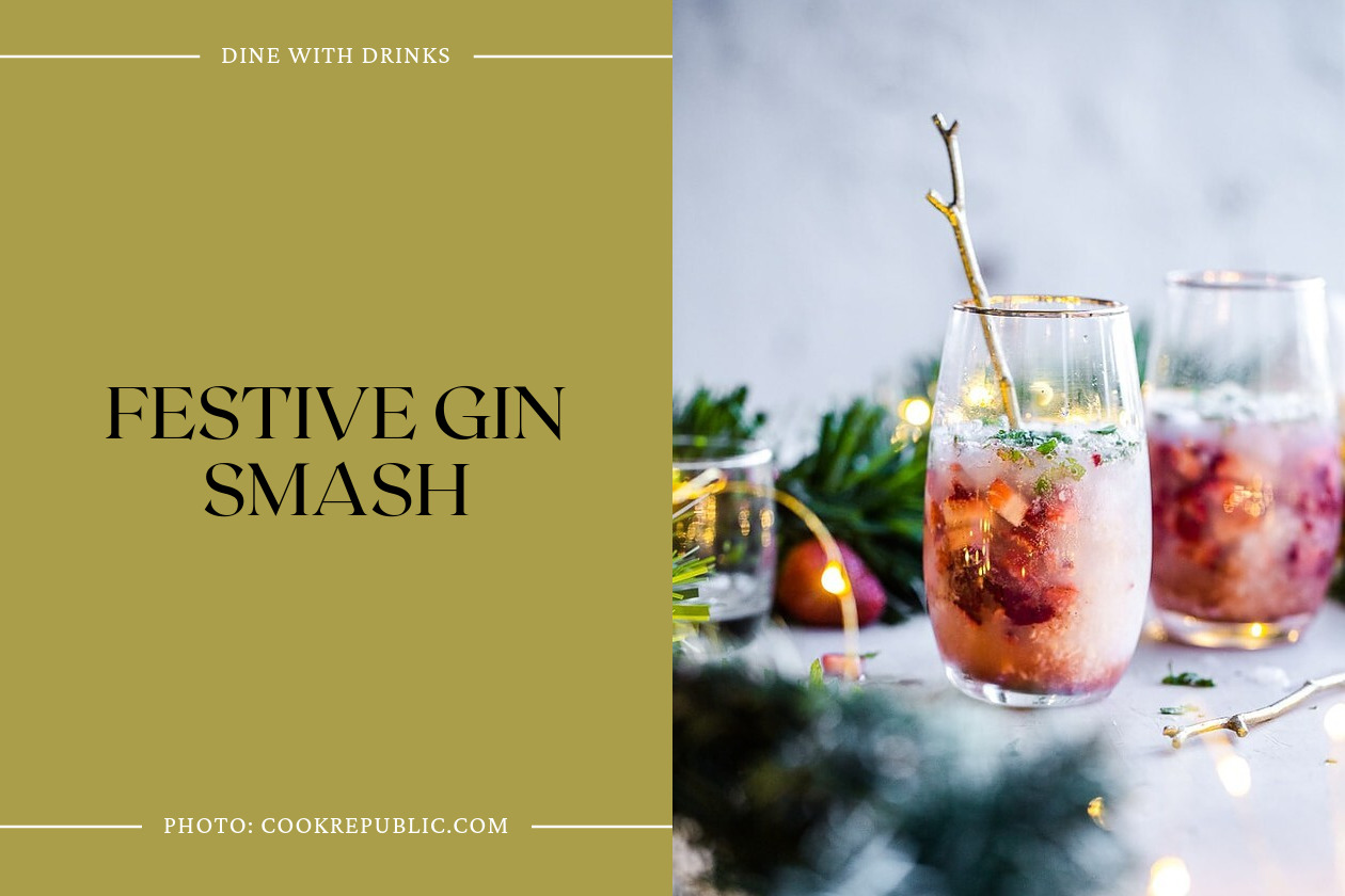 Festive Gin Smash
