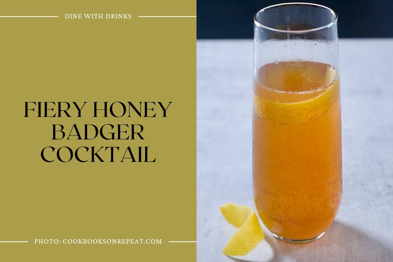 Fiery Honey Badger Cocktail