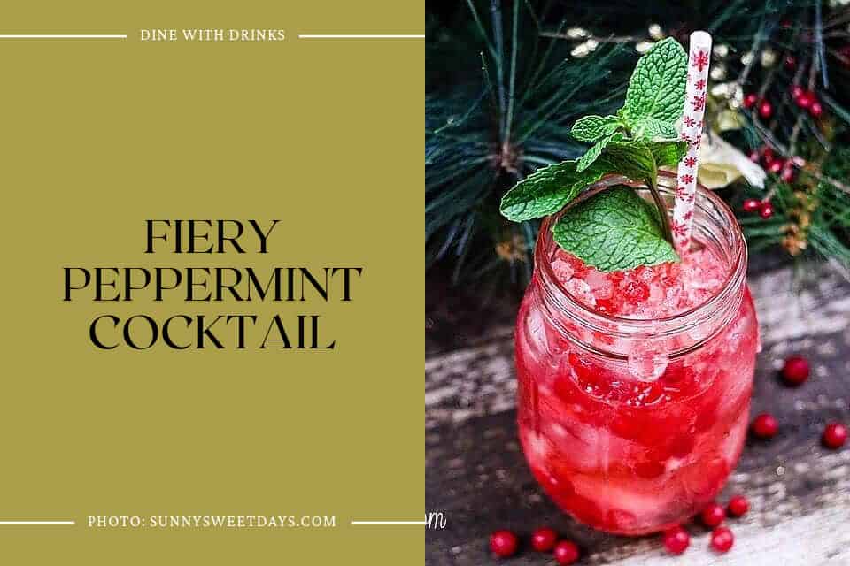 Fiery Peppermint Cocktail