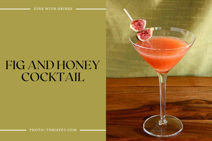 Fig And Honey Cocktail